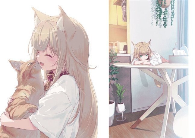 My Cat Is A Kawaii Girl 6 - Uchi no Neko ga Onnanoko de Kawaii 6