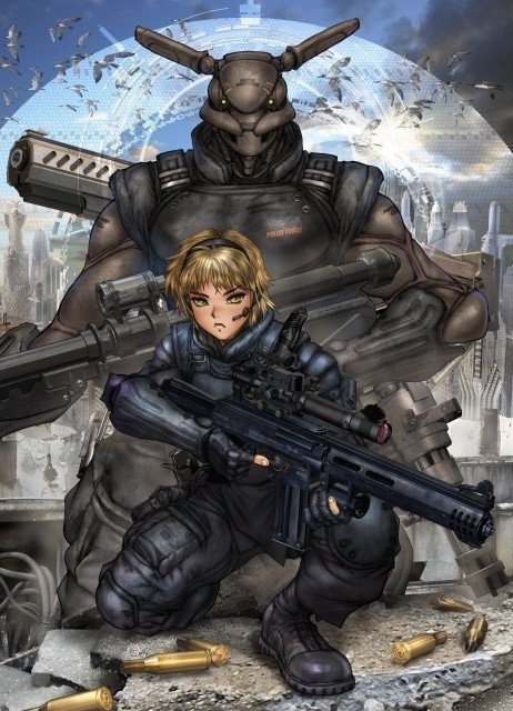 SHIROW MASAMUNE ARTWORKS IN THE SHELL