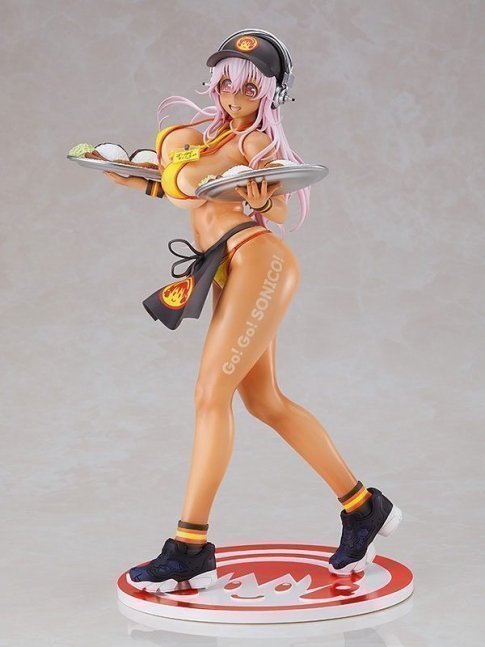 Super Sonico 1/6 Figure Bikini Waitress Ver.