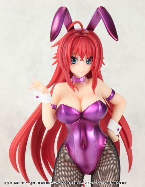Rias Gremory 1/6 Figure Purple Bunny ver. -- High School D x D BorN