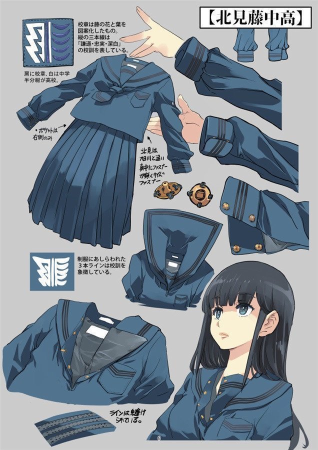 OLD MODEL SCHOOL UNIFORM OMNIBUS (VOL01~VOL03)