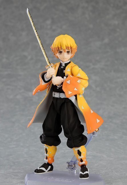 Zenitsu Agatsuma Figma Action Figure Regular Edition -- Demon Slayer: Kimetsu no Yaiba
