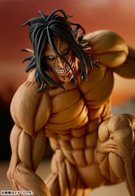 Eren Yeager Titan Ver. POP UP PARADE Figure -- Attack on Titan