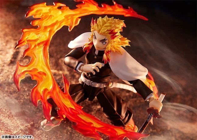 Kyojuro Rengoku Figma Action Figure -- Demon Slayer: Kimetsu no Yaiba