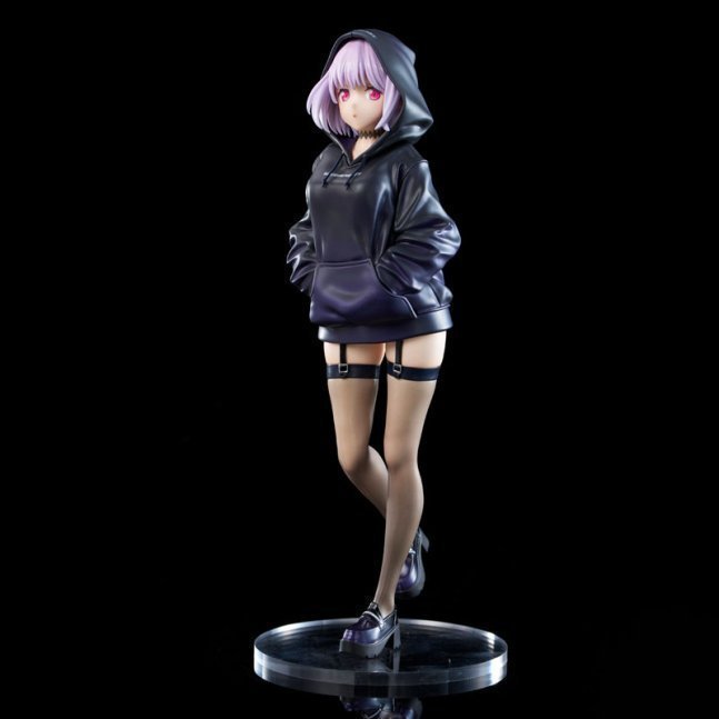 Akane Shinjo ZOZO BLACK COLLECTION Figure -- Denkou Choujin GRIDMAN UNIVERSE