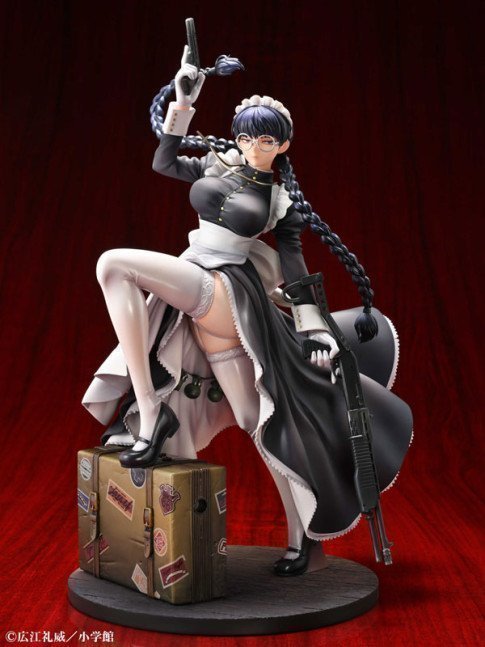 Roberta 1/7 Figure Nightmare Maid Ver. -- Black Lagoon