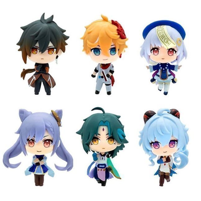 Genshin Impact Capsule Collection Figure vol.2 Full Set of 6