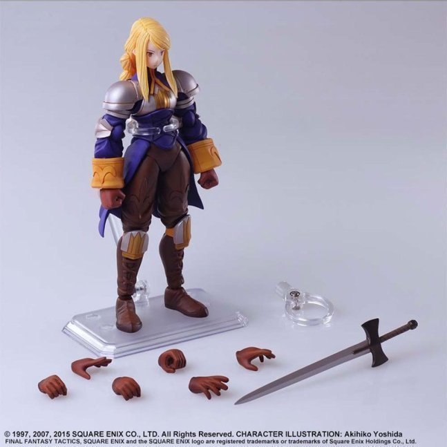 Final Fantasy Tactics Agrias Oaks BRING ARTS Action Figure