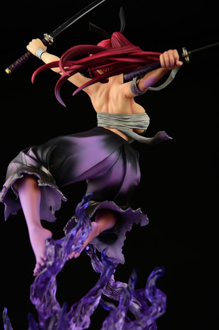 Erza Scarlet 1/6 Figure Samurai -Kouen Banjou- ver. Jet Black