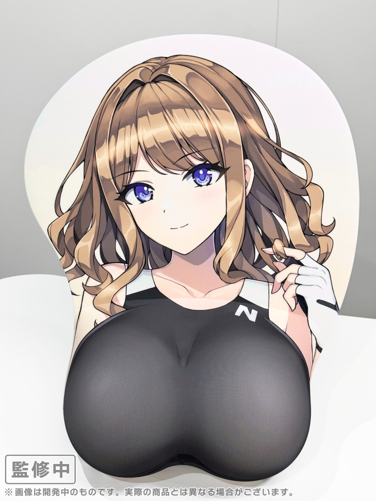 Dolphin Wave Life Sized Oppai Mousepad -- Shion Suminoe