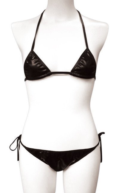 *Clearance Sale* Black Shiny Bikini - Unisex