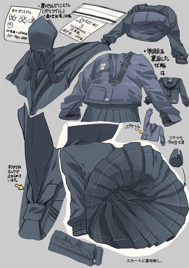 OLD MODEL SCHOOL UNIFORM OMNIBUS (VOL01~VOL03)