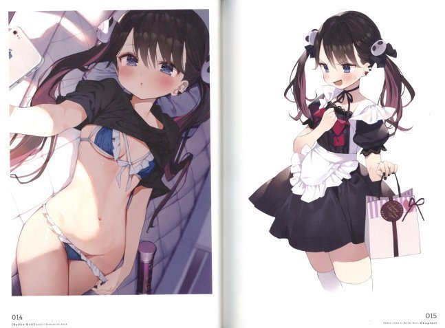 Selfie Girl - Gaou Illustration Book