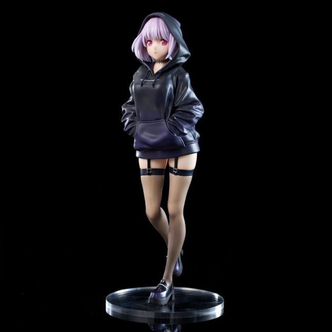 Akane Shinjo ZOZO BLACK COLLECTION Figure -- Denkou Choujin GRIDMAN UNIVERSE