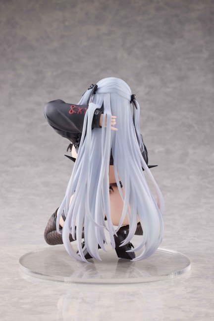 White Hair Hoodie Succubus 1/6 Figure Standard Edition