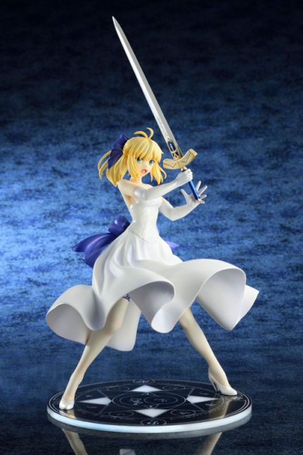 Saber 1/8 Figure White Dress Renewal Ver. -- Fate/stay night [Unlimited Blade Works]