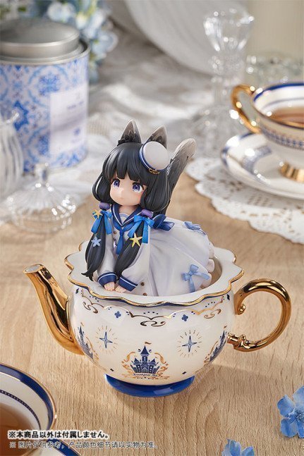 Original Chibi Figure 'DLC' Series Vol.3 'Tea Time Cats': 'Cow Cat'