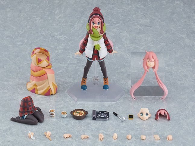 Nadeshiko Kagamihara Figma Action Figure DX Edition -- Yurucamp