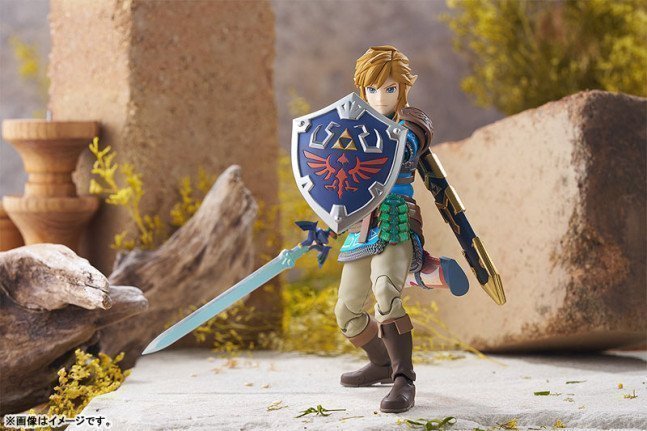 Link Figma Action Figure -- The Legend of Zelda: Tears of the Kingdom ver.