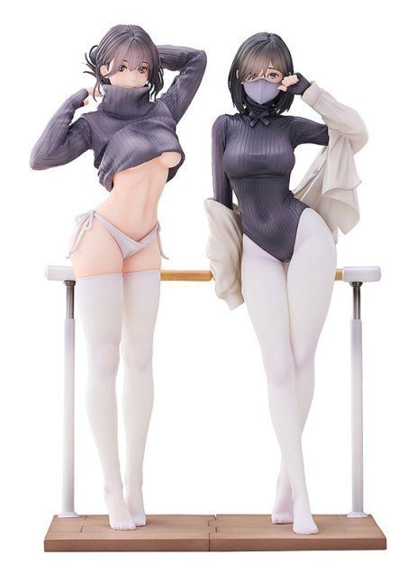 Guitar MeiMei & Shokyu Sensei's Dance Lesson Set 1/7 Figure