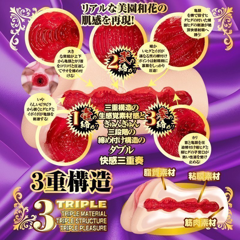 Three-Stage Tie Meiki -- Waka Misono