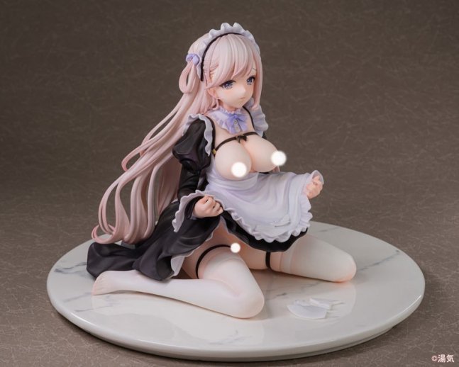 Clumsy maid 'Lily' 1/6 Figure Illustration by Yuge