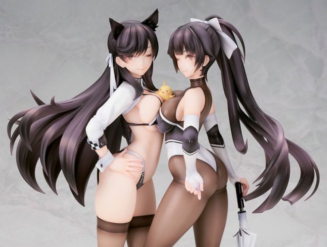 Atago & Takao 1/7 Figure Race Queen Ver. -- Azur Lane