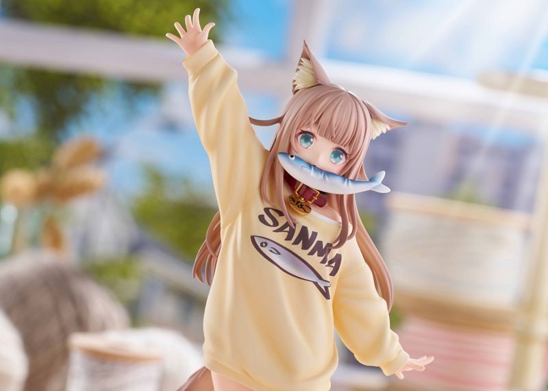 My Cat Is A Kawaii Girl KINAKO -Play With Ver.- PVC Figure