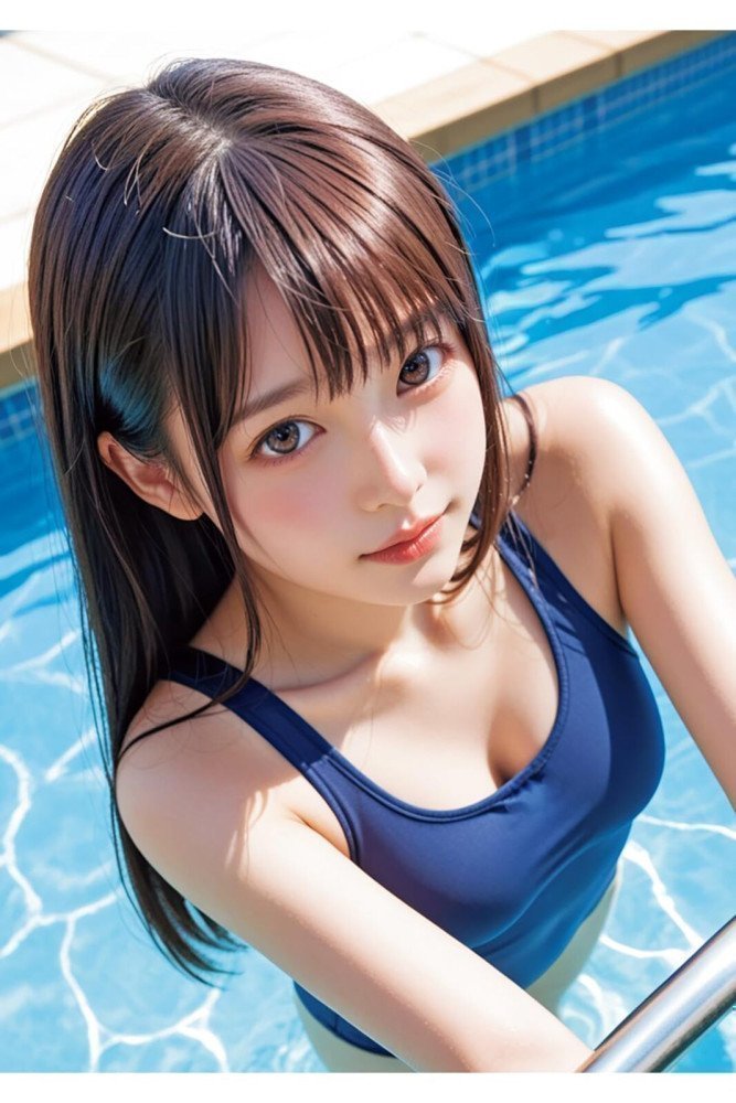 AI MODE MAGAZINE ~ School Swimwear vol.1