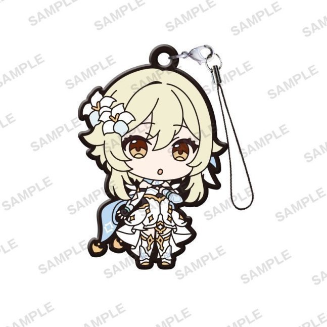 Genshin Impact Capsule Rubber Strap vol.2 Full Set of 9