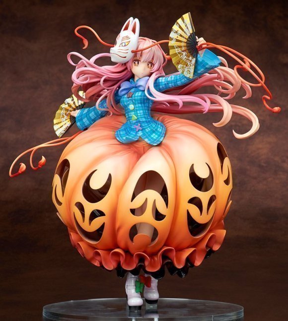 "The Expressive Poker Face" Kokoro Hatano 1/8 Figure [Light Arms Edition] -- Touhou Project