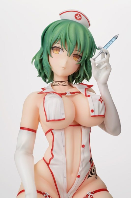 Hikage 1/4 Figure Sexy Nurse ver -- Shinobi Master Senran Kagura: New Link