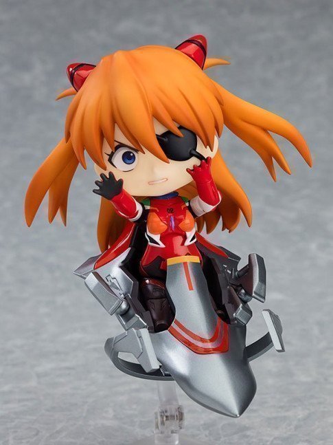 Asuka Shikinami Langley Nendoroid Figure Plugsuit Ver. -- Rebuild of Evangelion