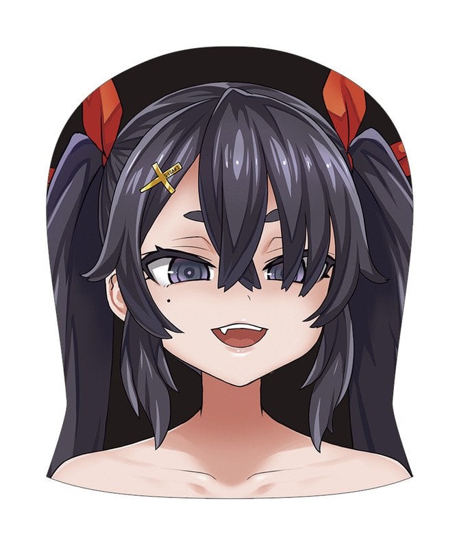 Full-Head Printed Mesh Mask #1 (Nemugaki Amane)