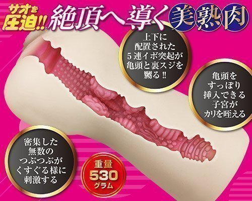 Inner Ecstasy Plump Wife More (Grooved Interior)