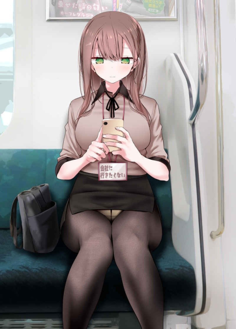 The Girl on the Train Shows Us her Panties 5 -- Tsukin Dochu de Anoko ga Pantsu wo Misetekuru Hon 5