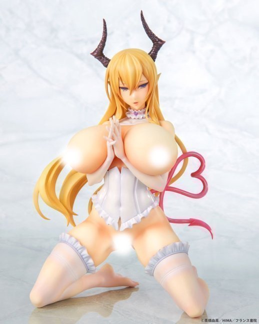 Nyuuka Riria 1/5 Figure Pure White ver. -- Boku ni wa Akumana Shishou ga imasu