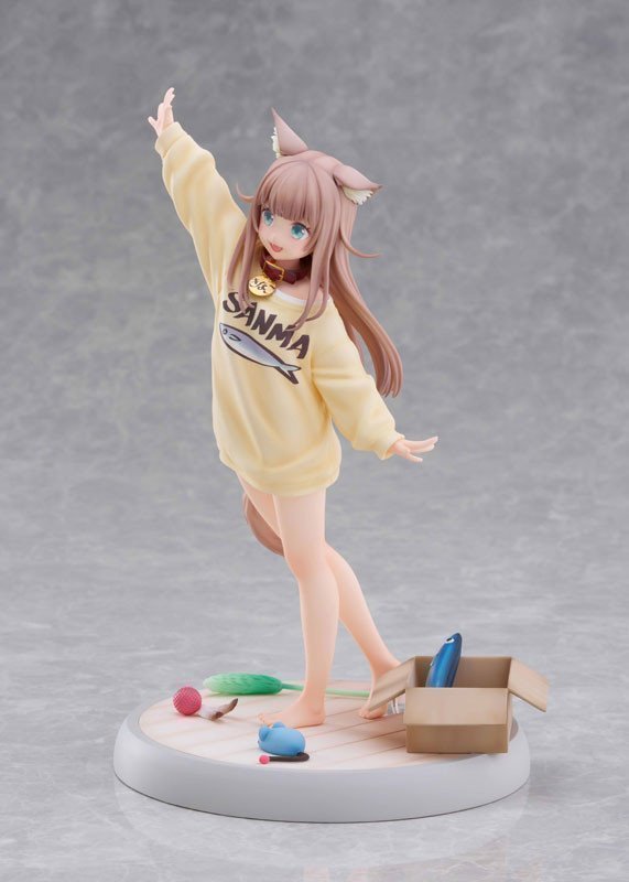 My Cat Is A Kawaii Girl KINAKO -Play With Ver.- PVC Figure