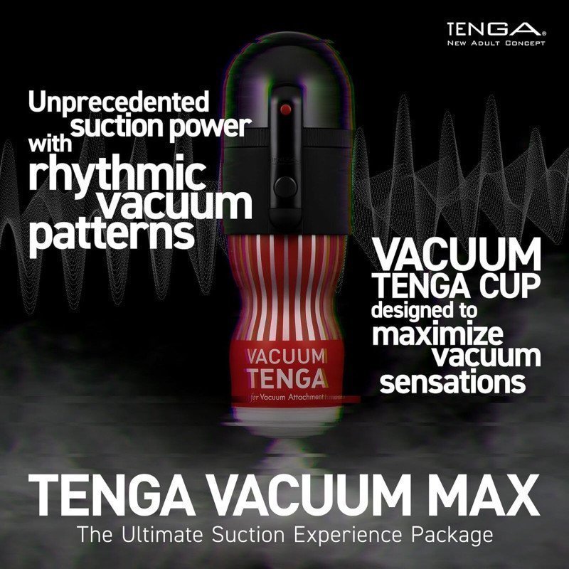 TENGA VACUUM MAX [ Vacuum Controller II & Cup ]