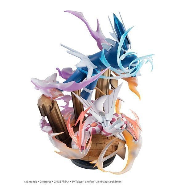 Dialga & Palkia G.E.M. EX Series Figure -- Pokemon *Package Damaged"