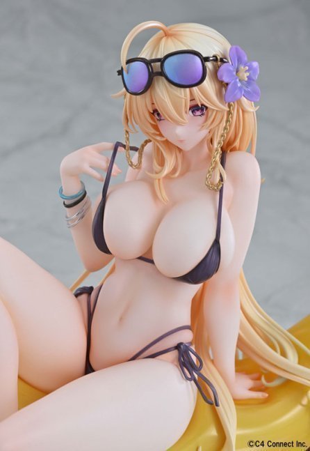 Kaku 1/7 Figure [Natsu no Hamabe] -- Houchi Shoujo -Hyakka Ryouran no Moehime-tachi-