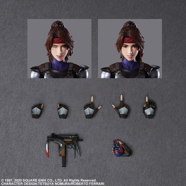 Jessie PLAY ARTS Kai Action Figure -- Final Fantasy VII