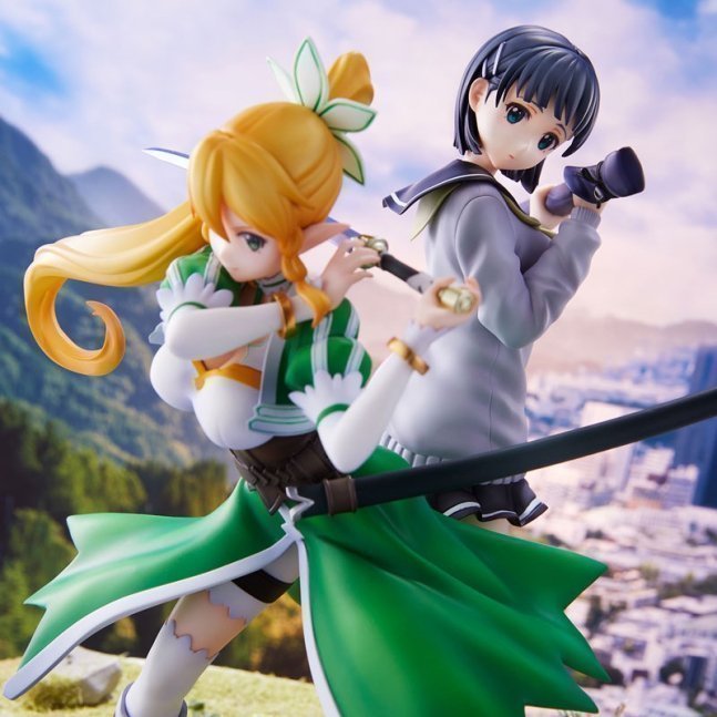 Leafa & Suguha Kirigaya 2 Figures Set Complete Figures
