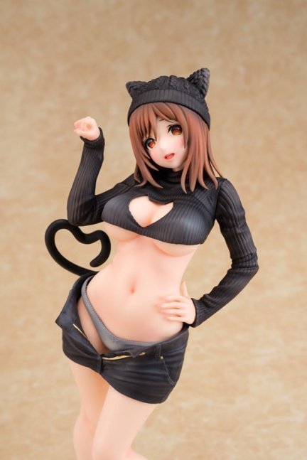 Cat-ish Girl Kuroneko-chan 1/6 Figure Illustration by Matarou
