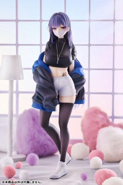 Masked Girl - Yuna 1/7 Figure Illustration by Biya