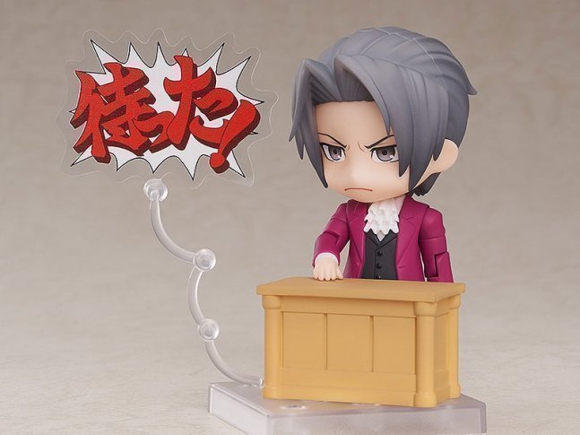 Miles Edgeworth Nendoroid Figure -- Ace Attorney