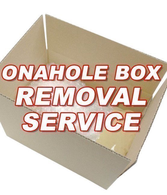 ONAHOLE BOX REMOVAL SERVICE [Add-on for Adult Toys Only]