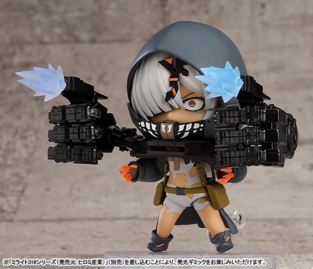 Strength Nendoroid Figure DAWN FALL Ver.-- Black Rock Shooter DAWN FALL