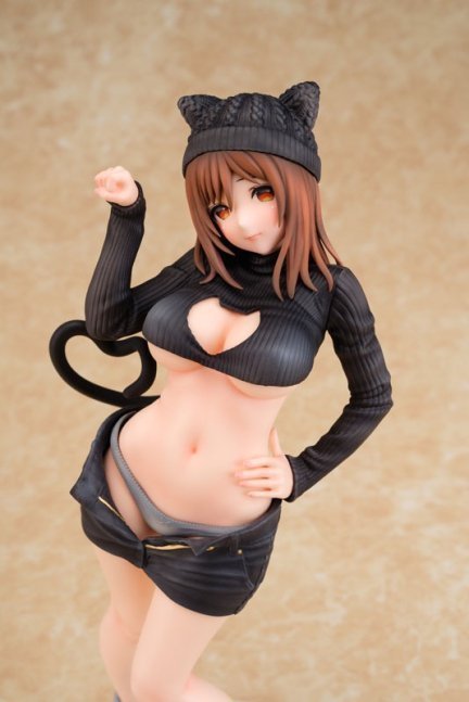 Cat-ish Girl Kuroneko-chan 1/6 Figure Illustration by Matarou