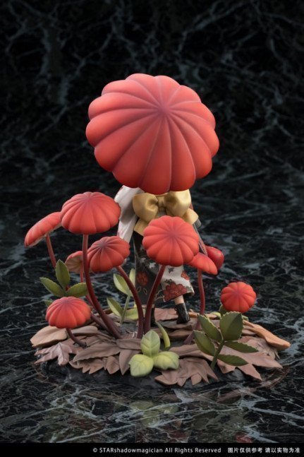 Mushroom Girls Series No.6 Marasmius Haematocephalus 1/1 Complete Figure